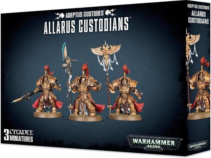 Image du produit Games Workshop Allarus Custodians - Vexilus Praetor / Shield-Captain dans l'armure Terminator d'Allarus (Matières plastiques)
