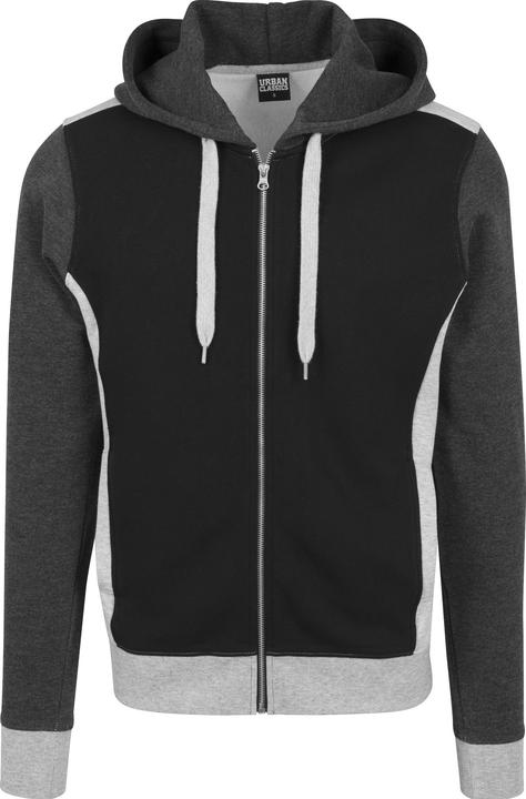 Produktbild Urban Classics 3- Tone Sweat Zip Hoody (S)