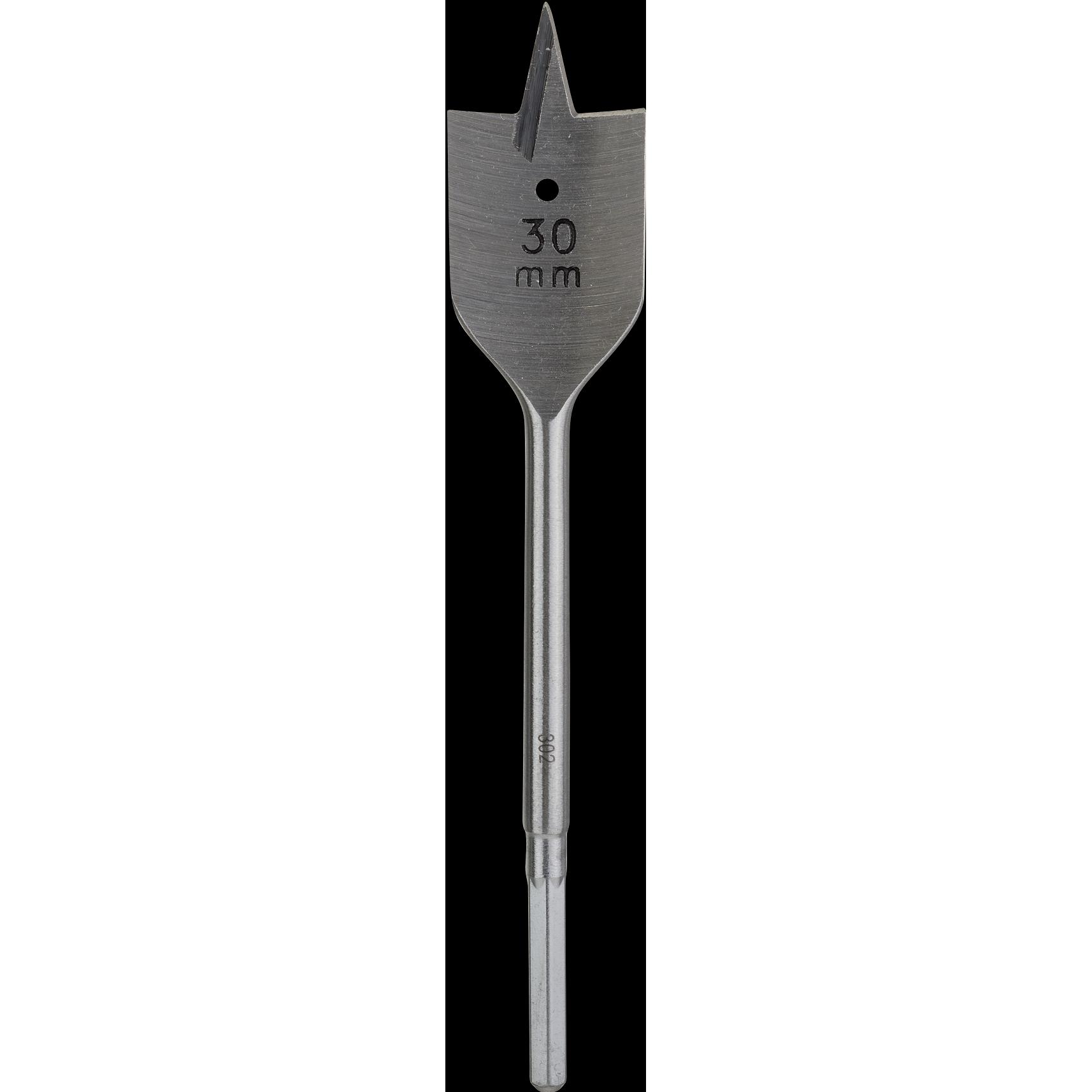 Bosch Zubehör, Bohrereinsatz, Flachfräsbohrer, Sechskant D= 30,0 mm L= 165 mm (30 Millimeter)