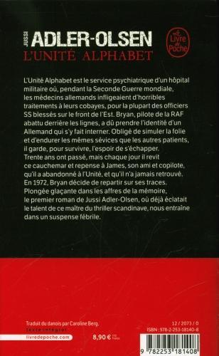 Produktbild L'unité Alphabet (Französisch, Adler-Olsen Jussi, 2020)