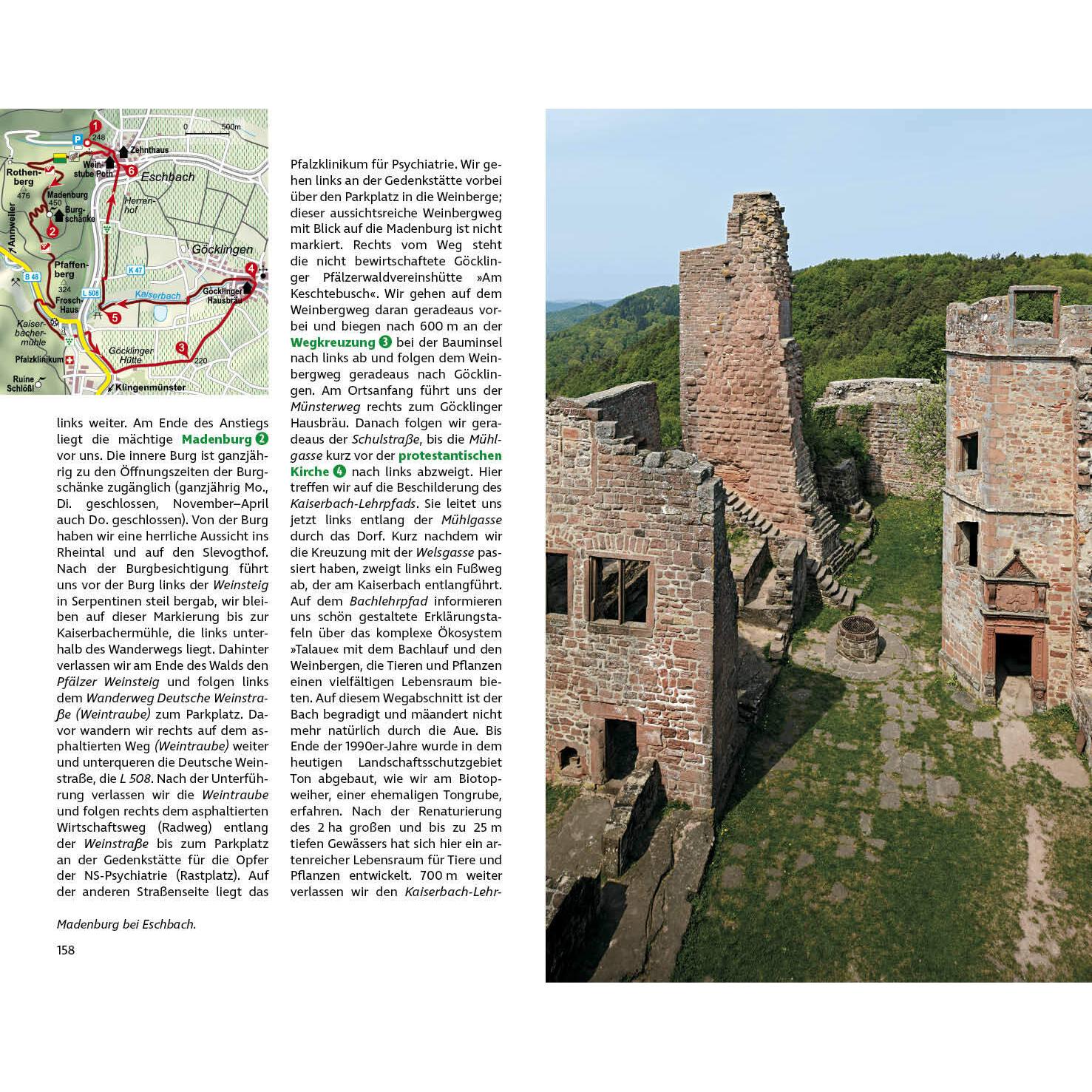 Thumbnail - Pfälzerwald und Deutsche Weinstrasse. Wandern & Einkehren, Ratgeber von Jörg-Thomas Titz