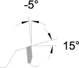 Productafbeelding Edessö HW cirkelzaagblad precisie 210x3,0x30mm Z64 W neg.