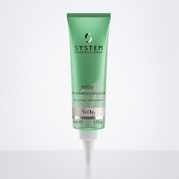 Actual product image System Professional Nativ Pre-Shampoo Exfoliator - Pre-shampoo care to stimulate the scalp (Liquid shampoo)