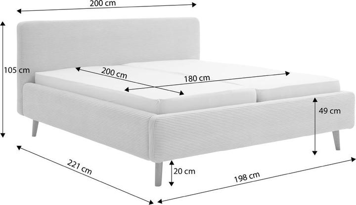 Produktbild Novel Mattis 8096 (180 x 200 cm)