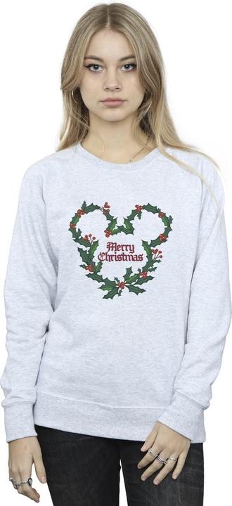 Immagine prodotto Disney Mickey Mouse Merry Christmas Holly Felpa Donna (XL)