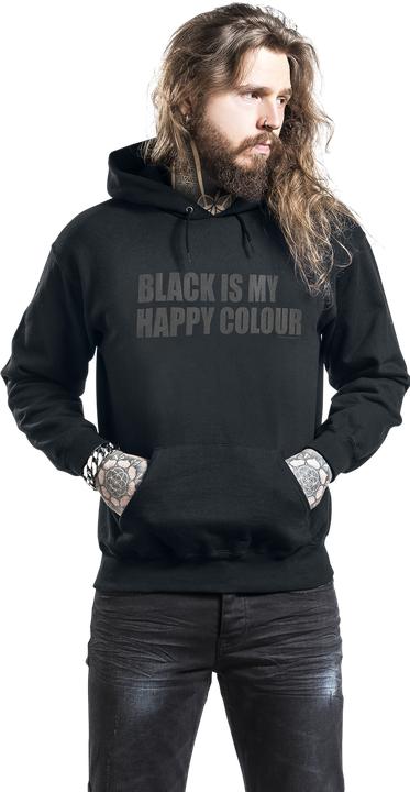 Produktbild Gaming-Sprüche Black Is My Happy Colour (M)