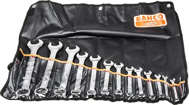 Produktbild Bahco Satz metrische Ring-Maulschlüssel - 14-teilig/Tasche (32 mm)