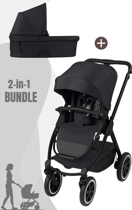 Produktbild ABC Design Samba 2 Set Kinderwagen inkl. Tragewanne (0 Monate - 4 Jahre)