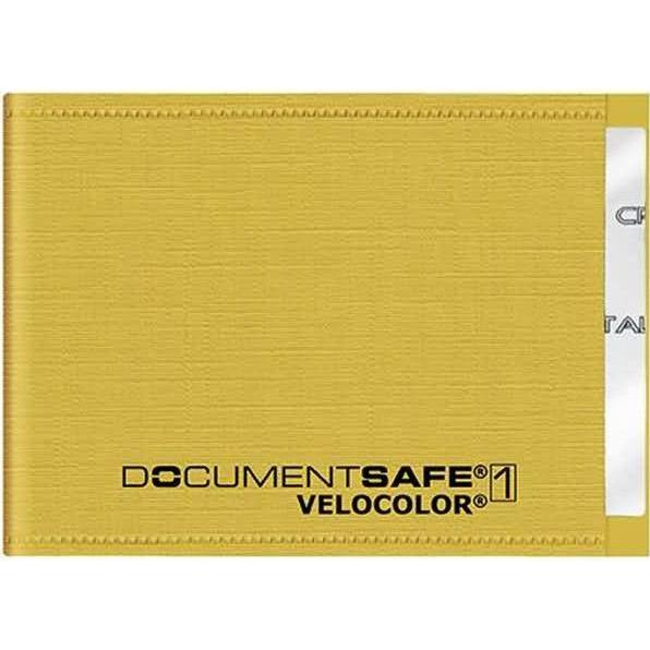 Veloflex, Mappe, Kreditkartenhülle Document Safe VELOCOLOR gelb 9,0 x 6,3 cm (1 x)