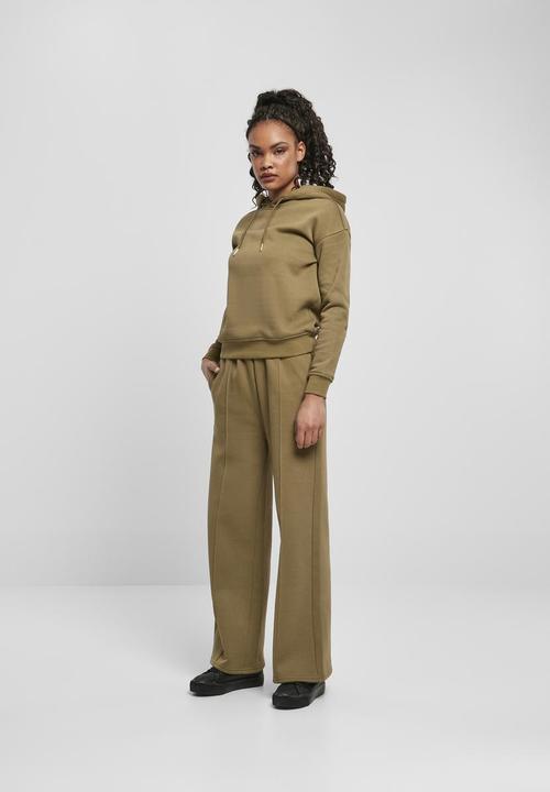 Image du produit Urban Classics Pantalon de sweat droit Pin Tuck pour femmes (S)