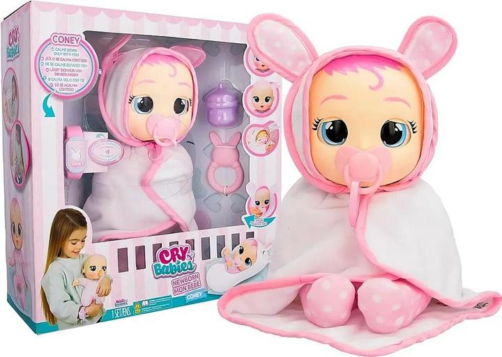 Image du produit IMC Toys Cry Babies NewBorn Coney