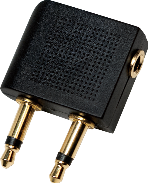 Produktbild LogiLink Flugzeug Adapter (Klinkenadapter)