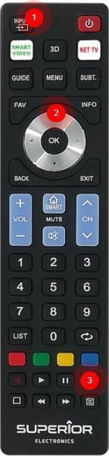 Actual product image Superior SUPTRB019 (Universal remote control, Infrared)