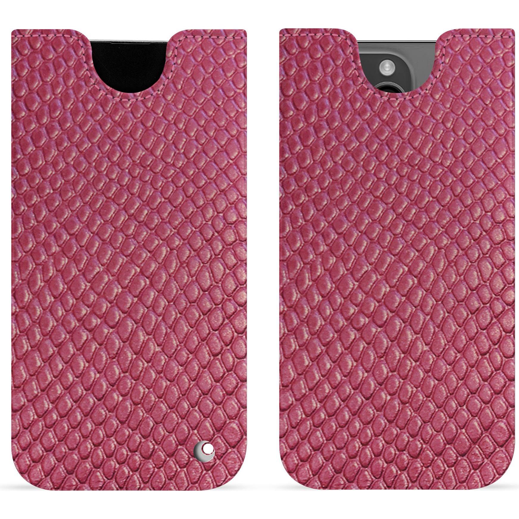Thumbnail - Noreve Lederschutzhülle (Apple iPhone 15 Pro Max), Smartphone Hülle, Rosa