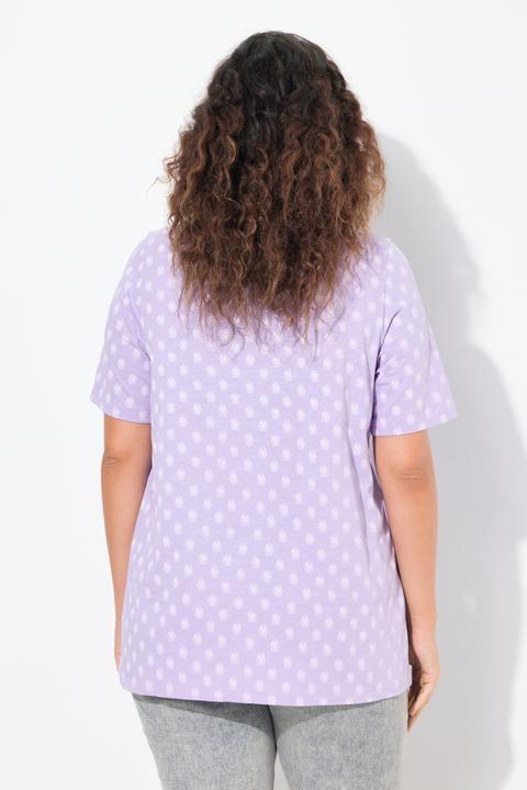 Produktbild Ulla Popken T-Shirt, Zierfalten, A-Linie, Carree-Ausschnitt, Halbarm (46, 48)