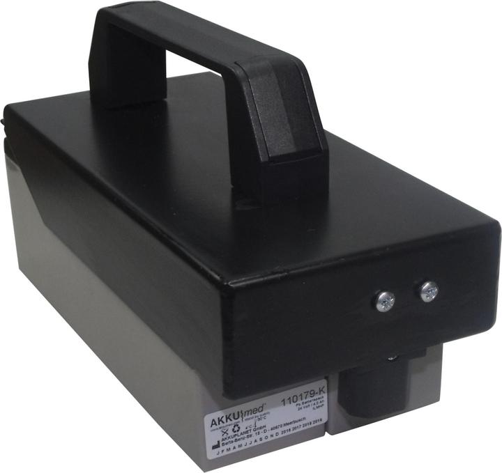 Actual product image XCell Blei Akku passend für Arjo Lifter Ambulift, Maxilift, Maxi Move - Typ KKA1100-04 (1 pcs., Battery + charger)