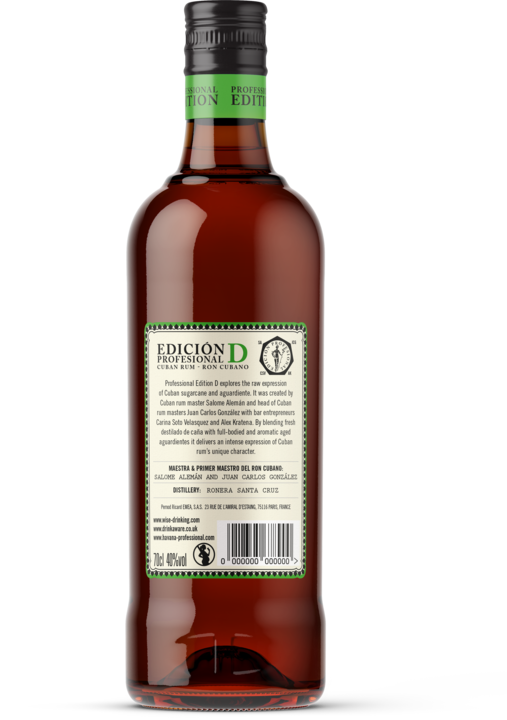 Actual product image Havana Club Edicion Profesional D Fresh & Aromatic White Rum