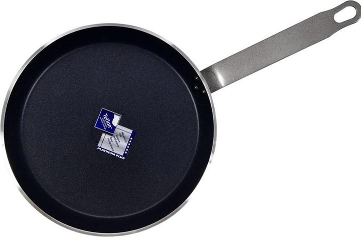 Produktbild Yato Profi Crepe Pfanne Ø260mm in Gastro-Qualität Aluminium Teflon Beschichtung Crepepfanne (26 cm, Pfannenset + Topfset, Aluminium)