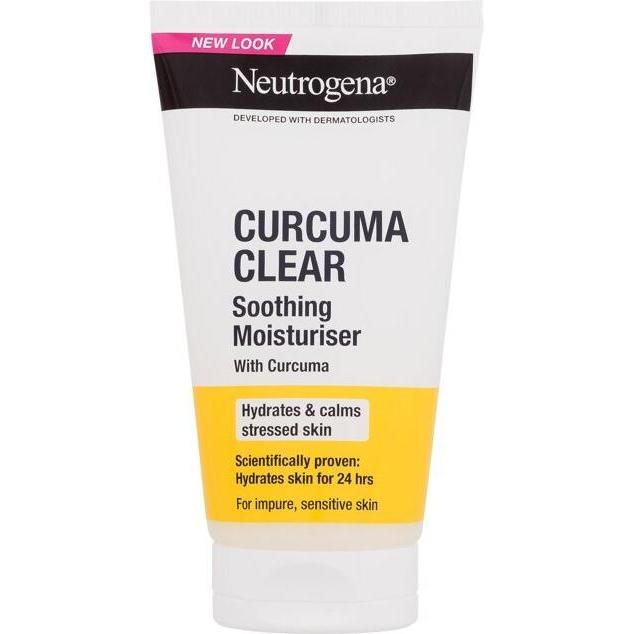 Neutrogena, Gesichtscreme, Curcuma Clear Soothing Moisturiser (75 ml, Tagescreme)