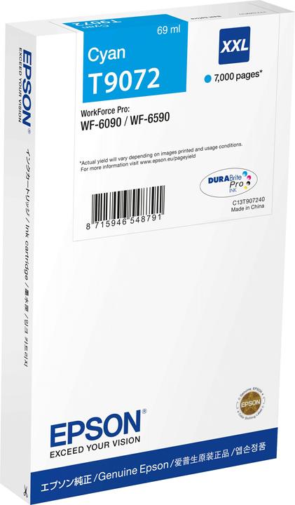 Immagine prodotto Epson T9072 (C)