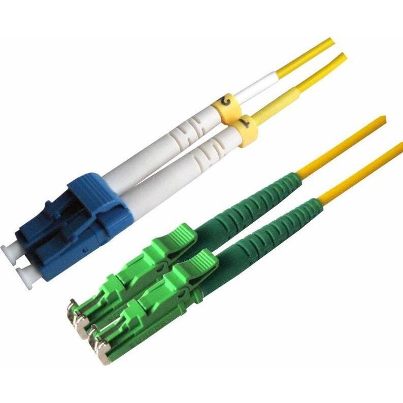 MicroConnect LC/UPC-E2000/APC 1,5m OS2 (CAT6, 1.50 m), Netzwerkkabel