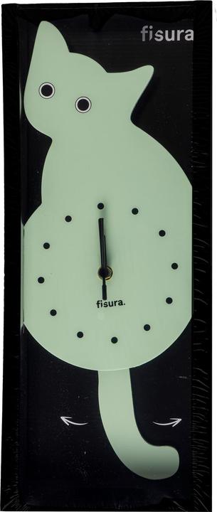 Produktbild Fisura CAT CLOCK - mint
