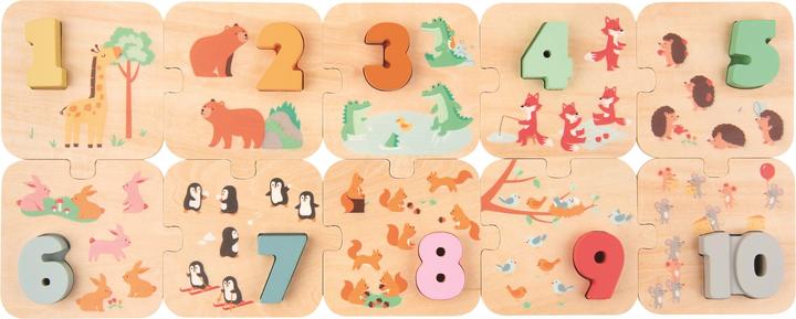 Spielba Zahlen 1 - 10 (10 Teile)