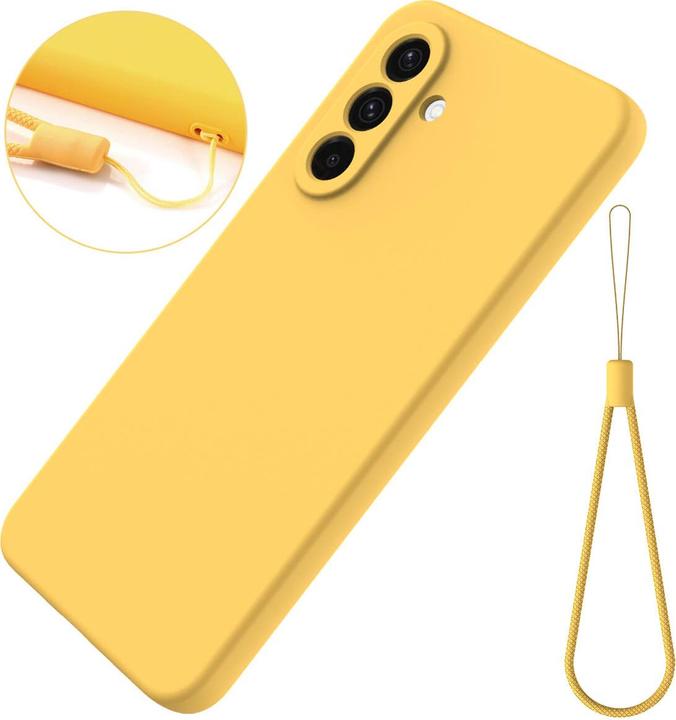 Produktbild Cover-Discount Galaxy A57 Silikon Gummi Hülle mit Riemen (Samsung Galaxy A57)