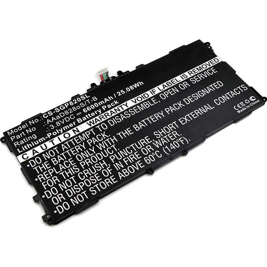 CoreParts Battery for Samsung Tablet (Akku), Mobilgerät Ersatzteile, Schwarz