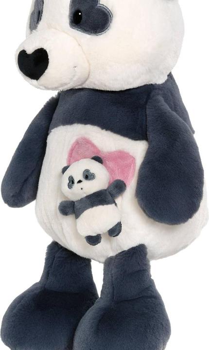Actual product image NICI 62612 Kuscheltier Love Panda 40cm mit Herztasche und (40 cm)