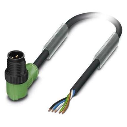 Phoenix Contact Sensor-/Aktor-Kabel, Elektronikkabel + Stecker, Schwarz