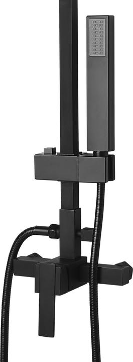 Produktbild Beliani Dusche Set mit Kopfbrause Messing schwarz TAGBO