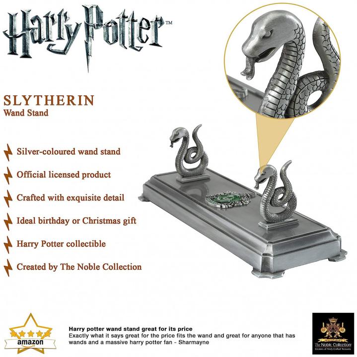 Image du produit Noble Collection Harry Potter : Serpentard - pour baguettes magiques