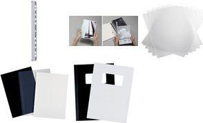 Produktbild Durable KLEMMSCHIENEN 1 Pg. Ã 50 Stück 290419 (A4, 50x)