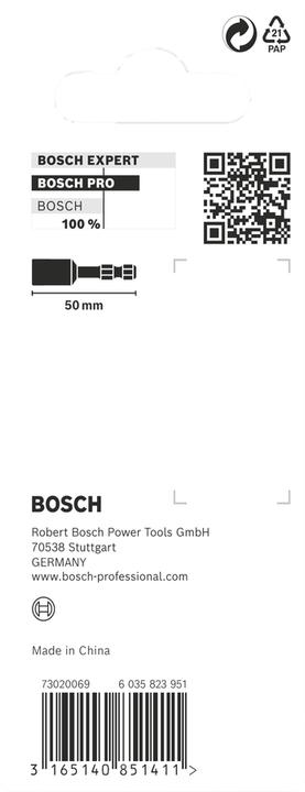 Produktbild Bosch Professional Zubehör PRO Steckschlüssel Impact, 8 x 50 mm (8 mm)