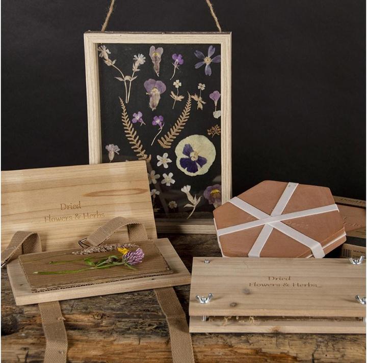 Image du produit Esschert Design Presse à fleurs et à herbes avec vis