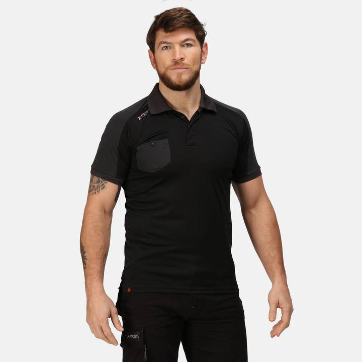 Produktbild Regatta Poloshirt Offensive feuchtigkeitstransportierend (L)