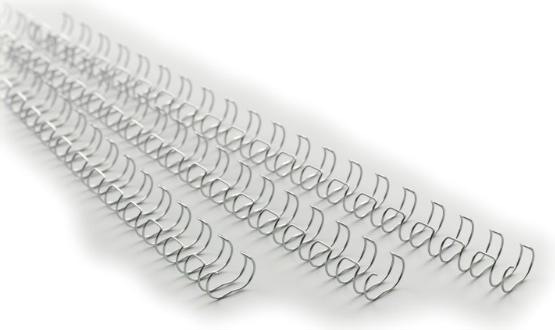 Actual product image GBC Binding wire, 14 mm, 21 rings, silver