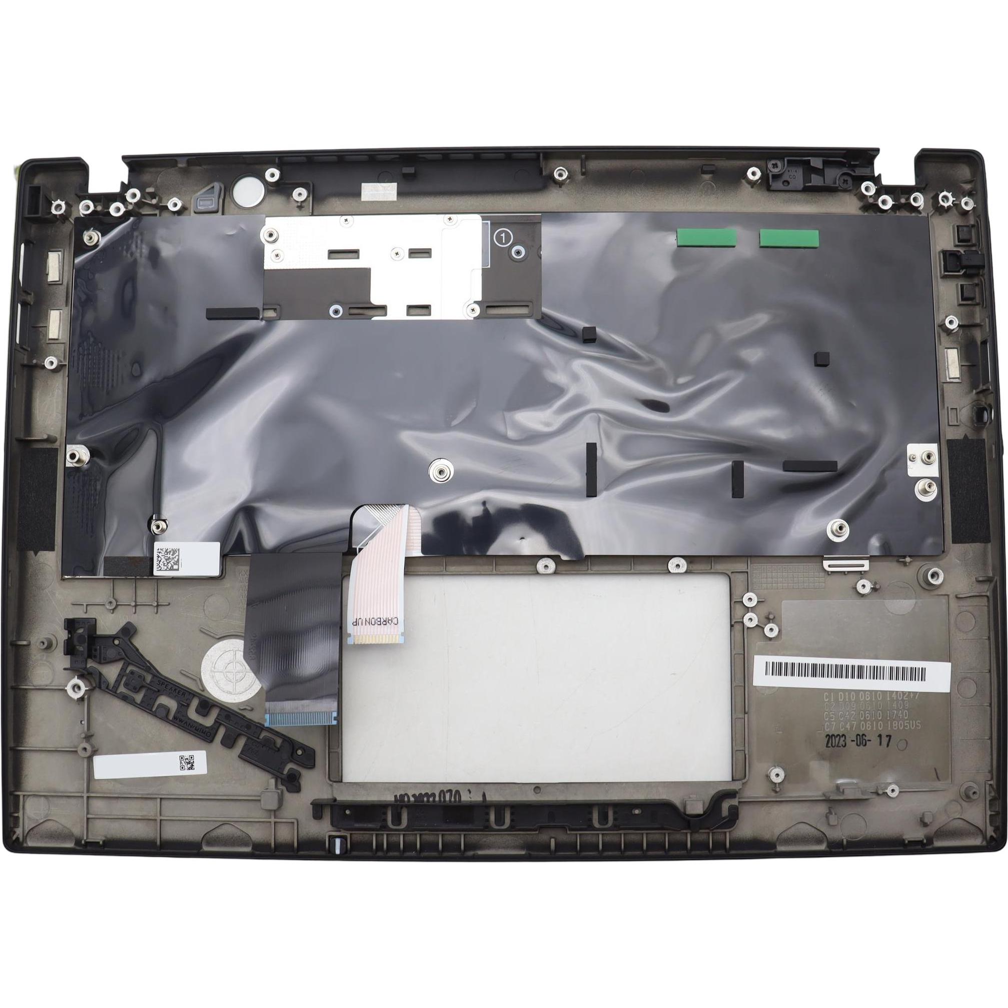 Lenovo Mech asm Bl Kb Bk mg Ger Ltn, Notebook Ersatzteile, Schwarz