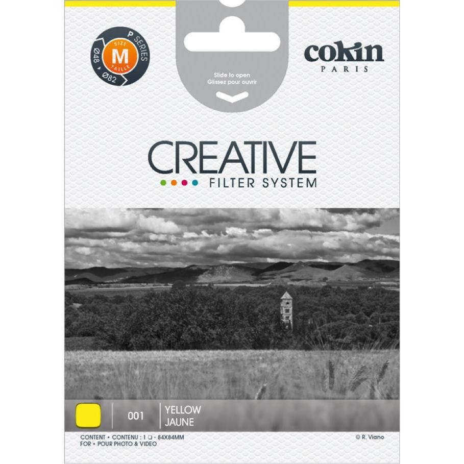 Cokin Filter P001 (82 mm, Effekt Filter, 84 mm), Objektivfilter, Gelb