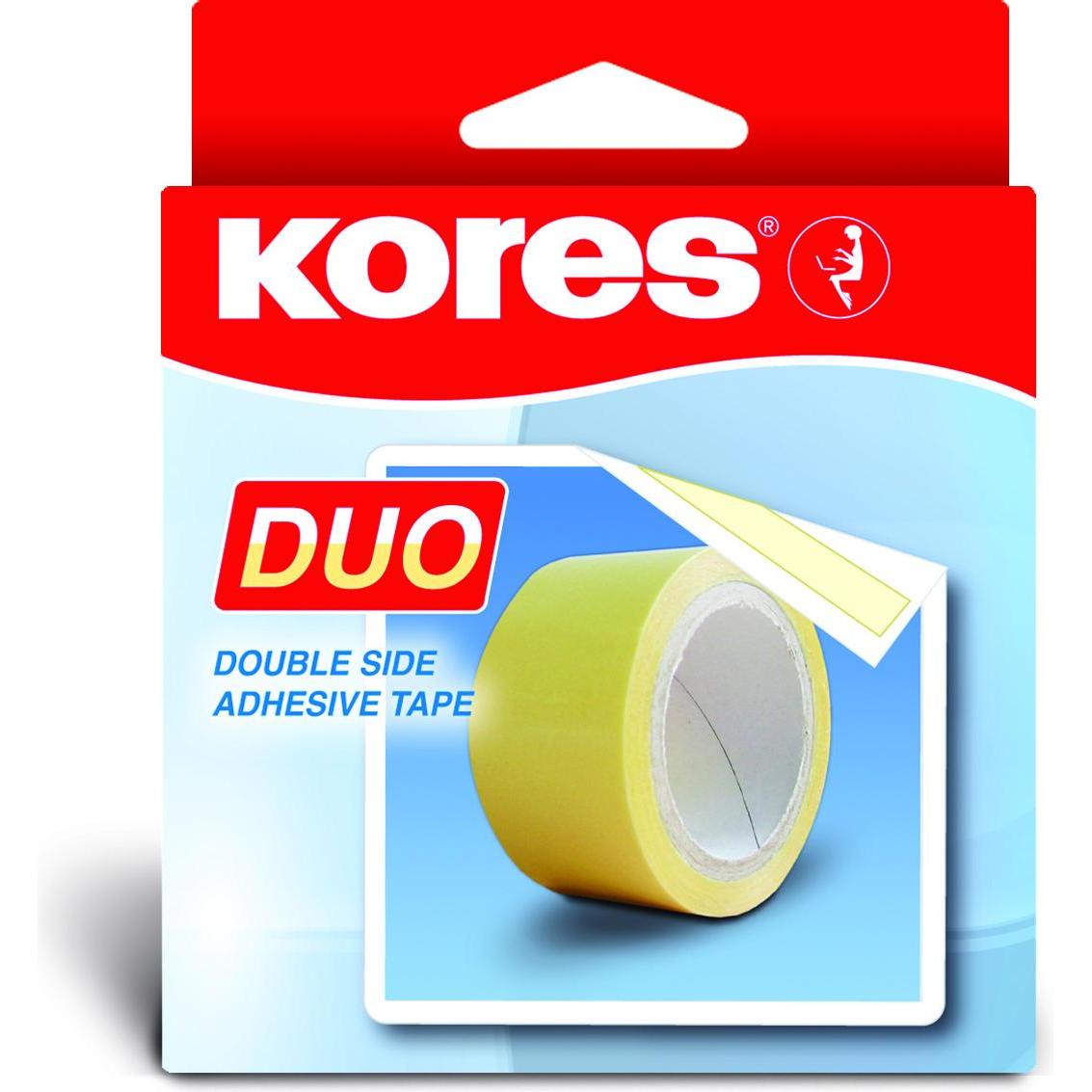 Kores, Klebeband, Duo Double Side Tape (30mmx5m) (30 mm)