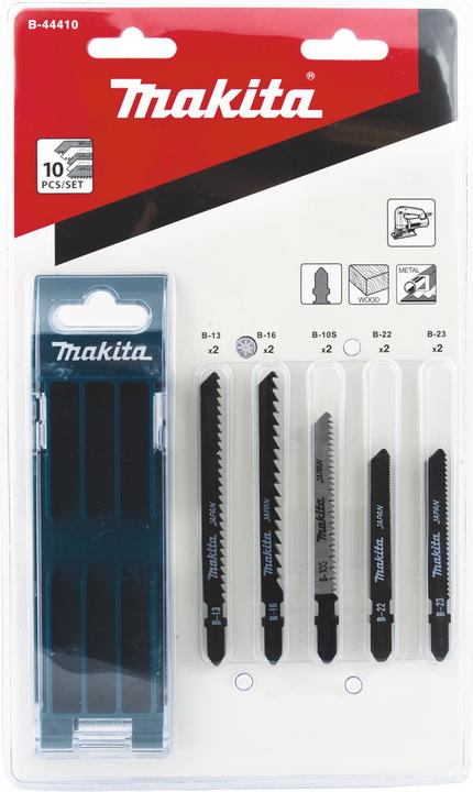 Image du produit Makita Jeu de lames de scie sauteuse 10 pcs. B-44