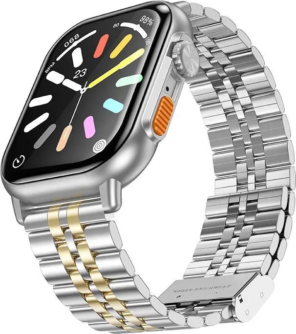 Actual product image Hoco Other Computer Accessory Smartwatch 2,02" TFT with call function DYD02 gold and silver