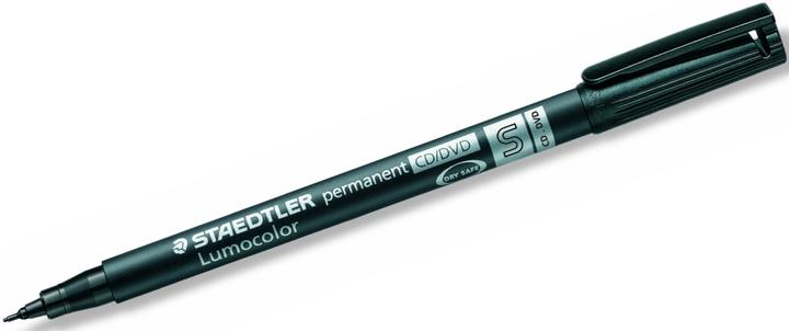 Actual product image Magni CD/DVD Pen Lumocolor permanent black (Black, 0.40 mm, 1 x)