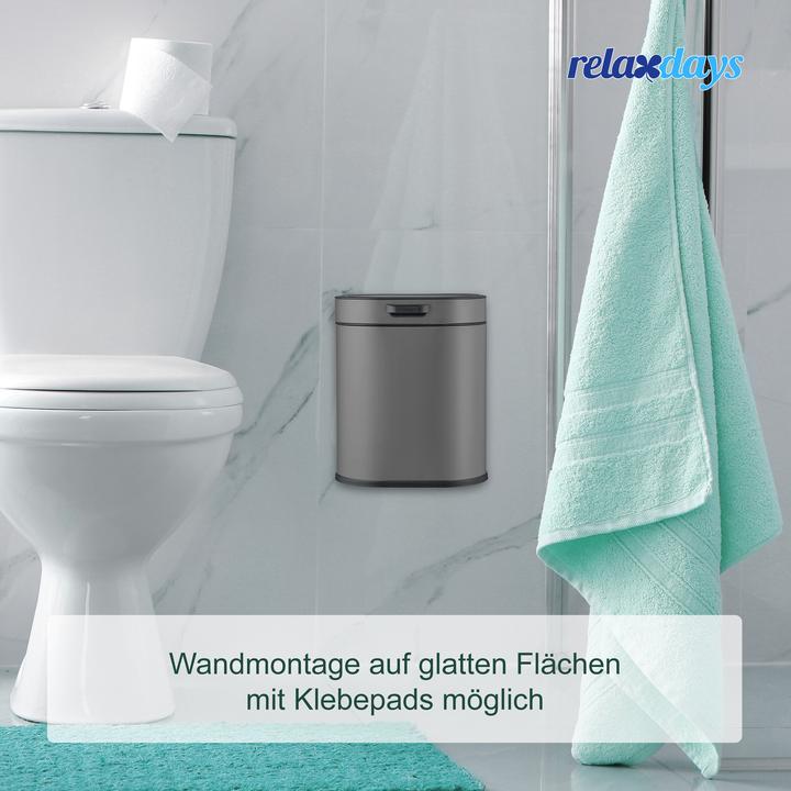 Actual product image Relaxdays kitchen bin (5 l)