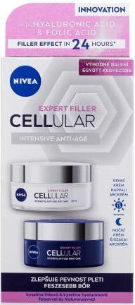 Actual product image NIVEA Hyaluron CELLular Filler SPF15 (Suntan cream, SPF 15, 50 ml)