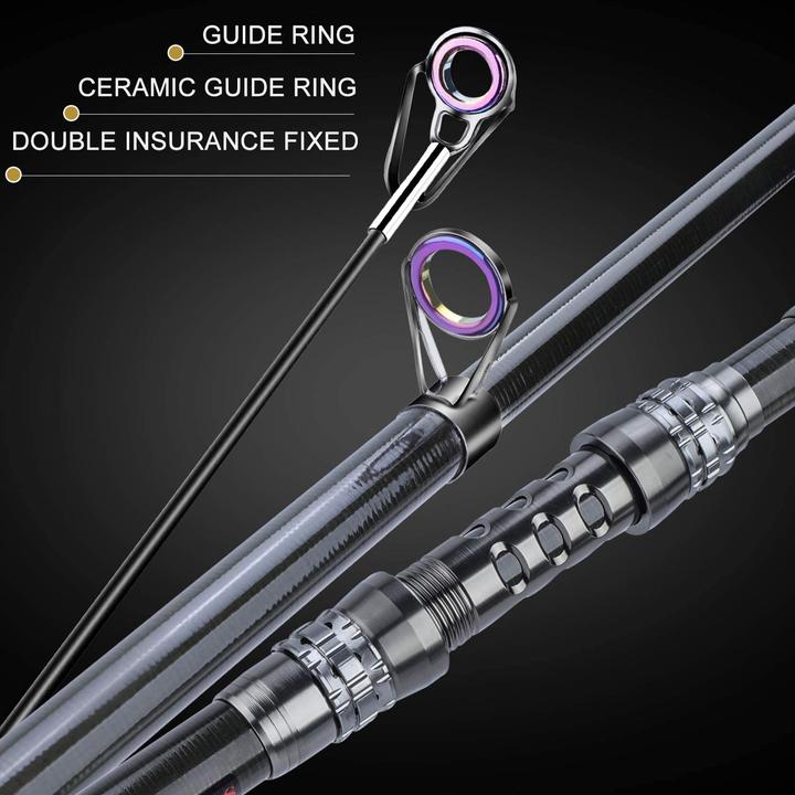 Image du produit Sougayilang Canne 2,7M + moulinet XY 3000 (Kit de pêche, 270 cm)