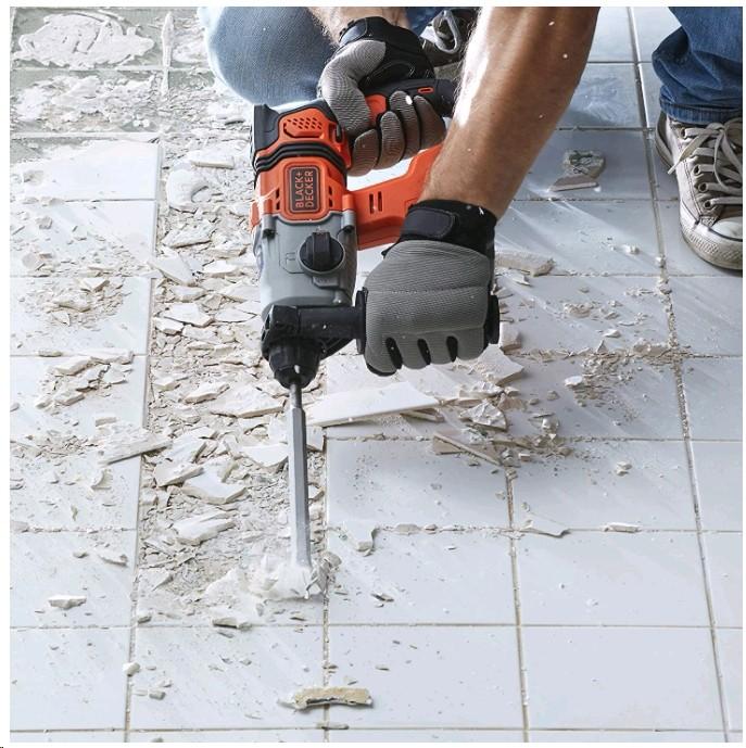 Productafbeelding Black & Decker Black+Decker 18V SDS PLUS boormachine 2,5Ah (Oplaadbare batterij)