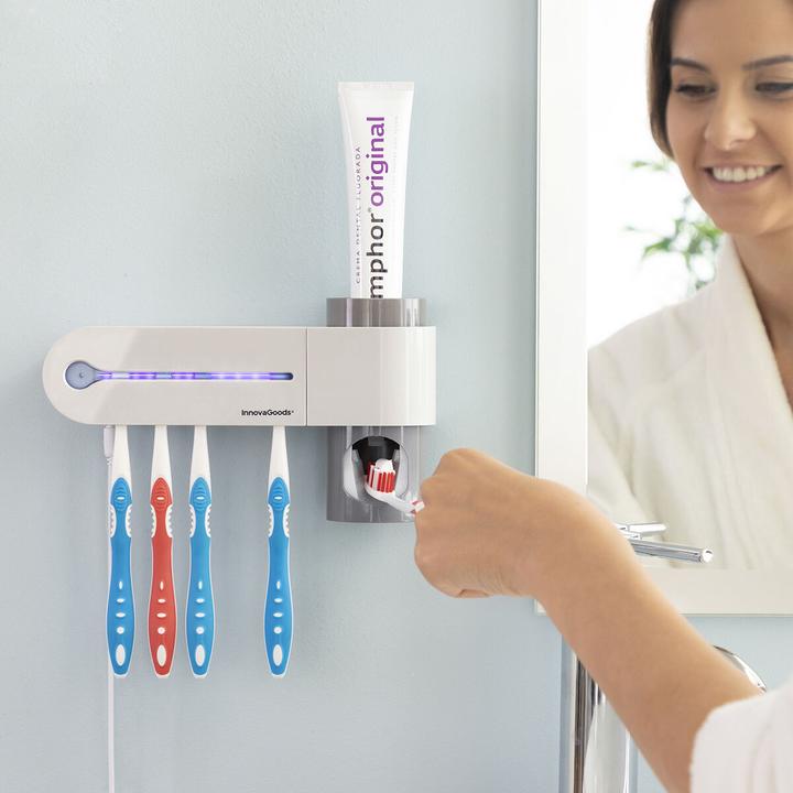 Actual product image InnovaGoods Zahnbürstenhalter mit UV-Sterilisation
