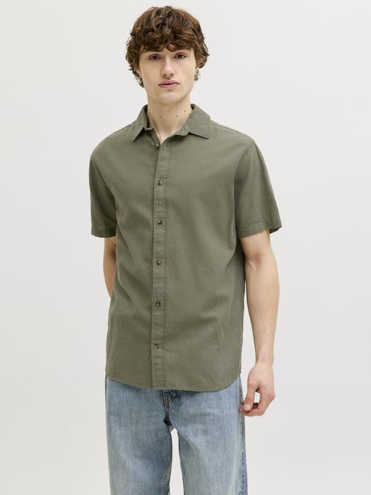 Produktbild Jack & Jones Jjesummer Linen Blend Shirt S/S Sn (M)